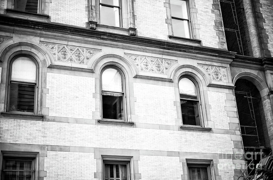 The Dakota Windows New York City Photograph by John Rizzuto
