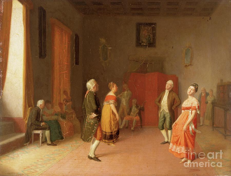 The Dance, C1871 Drawing by Heritage Images
