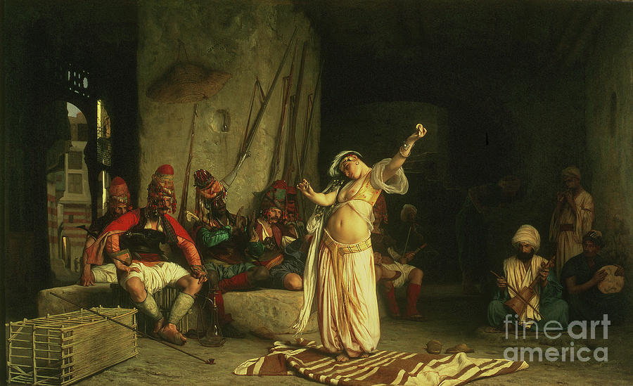 The Dance Of The Almeh, 1863 Painting by Jean Leon Gerome