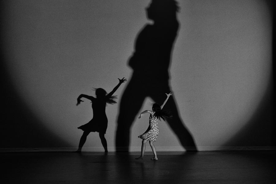 Black And White Photograph - The Dancers by Rob Li