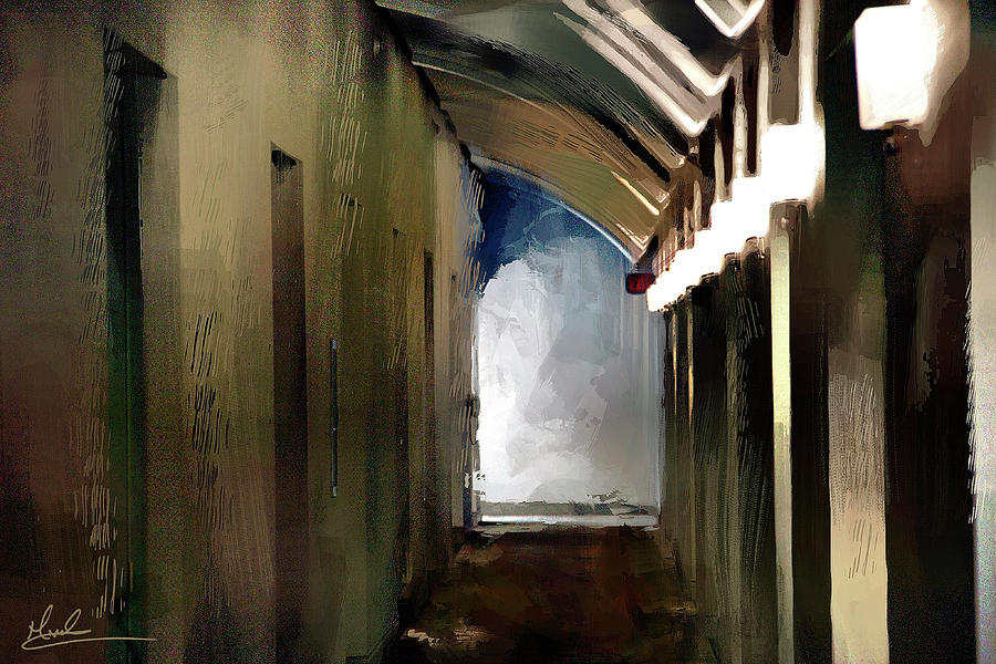 The Dark Corridor Photograph by GW Mireles