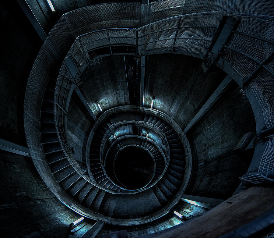 The Dark Spiral Photograph by Yasutoshi Honjo
