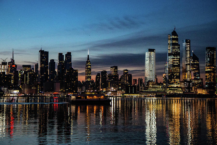 The Dawn of Manhattan Photograph by William E Rogers - Fine Art America