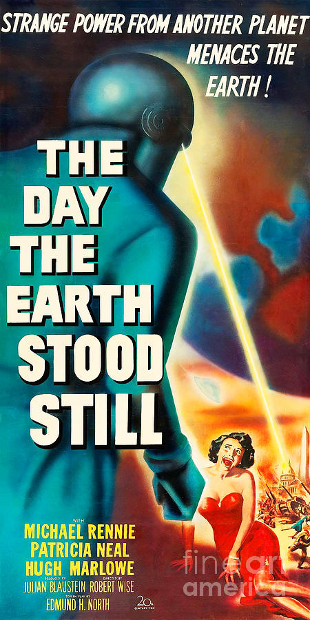 Movie Photograph - The Day The Earth Stood Still 20190922v2 by Movie Studio Artist