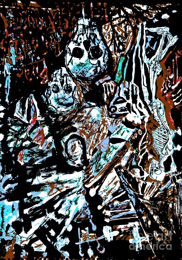 The Dead Among Us-5 Painting