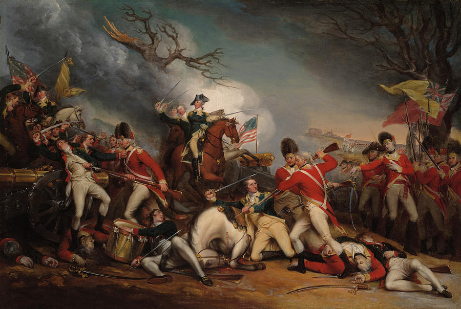 The Death of General Mercer Painting by John Trumbull - Fine Art America