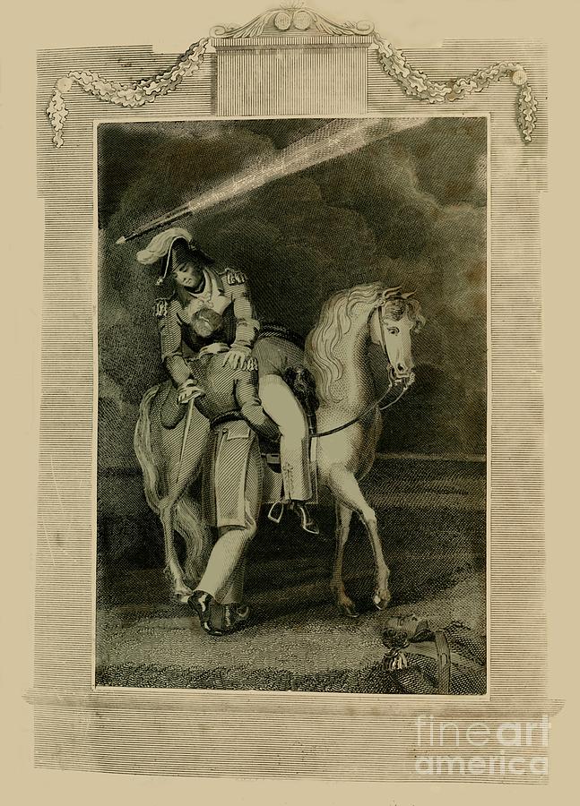 The Death Of General Ross Drawing by Print Collector