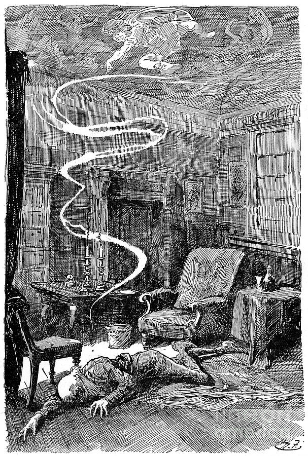 The Death Of Mr Tulkinghorn, 1912 Drawing by Print Collector