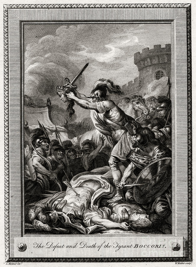 The Defeat And Death Of The Tyrant Drawing by Print Collector - Fine ...