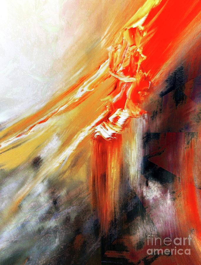 The Descent #2 Painting by Tracey Lee Cassin