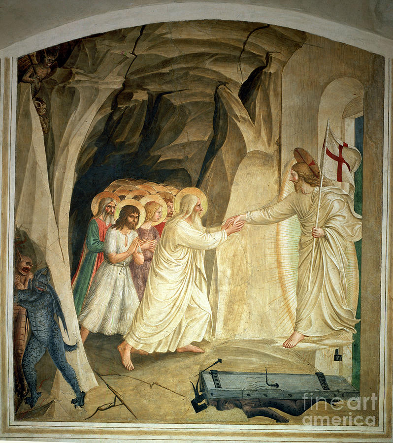 The Descent Into Limbo, 1442 Painting by Fra Angelico