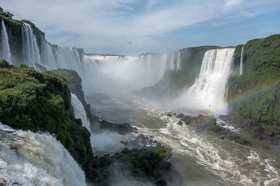 The Devils Throat Iguazu Falls Photograph by Mark Hunter