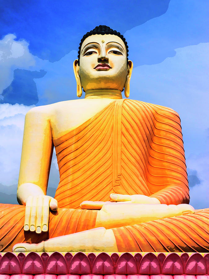 Buddha Photograph - The Dharma Path by Dominic Piperata