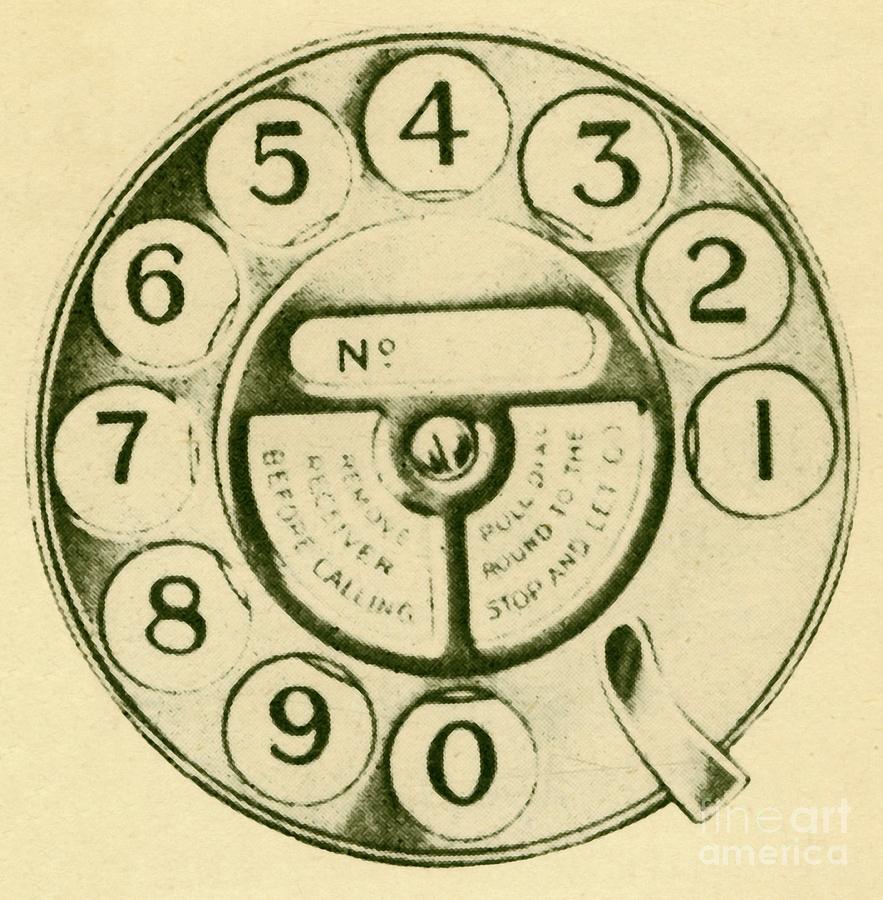 The Dial Switch Drawing by Print Collector