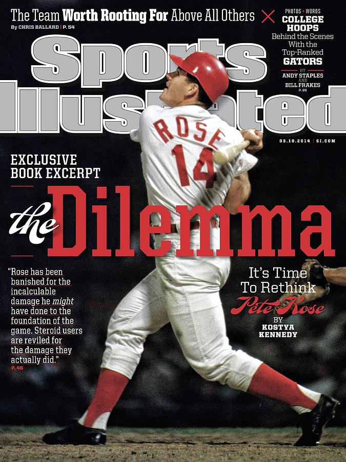 The Dilemma Its Time To Rethink Pete Rose Sports Illustrated Cover Photograph by Sports Illustrated