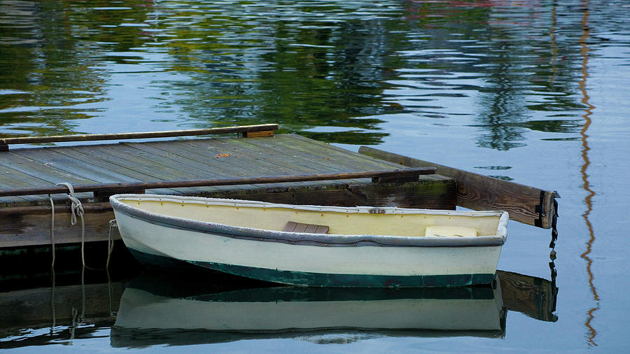 The Dinghy Photograph by Ray Silva