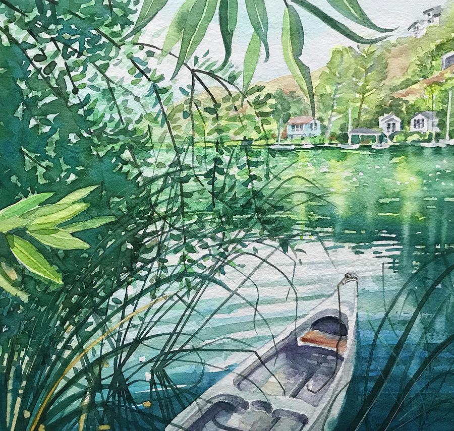 How The Dock Was. Painting
