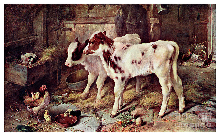 The Dog In The Manger, 1885 1901 Drawing by Print Collector