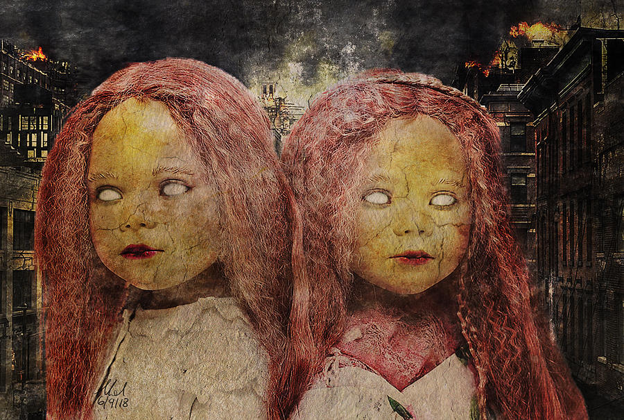 The Dolls Digital Art by Mel Beasley