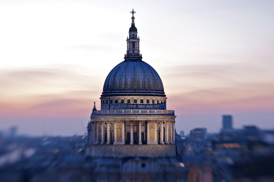 The Dome Of St.pauls Cathedral Photograph by Imagegap