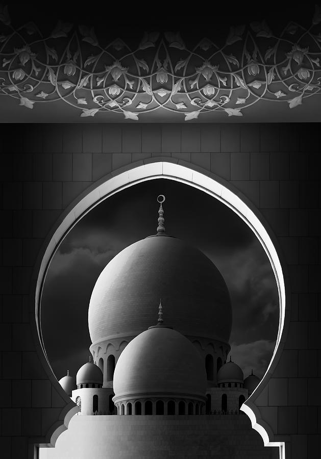 Architecture Photograph - The Domes by Muhammad Almasri