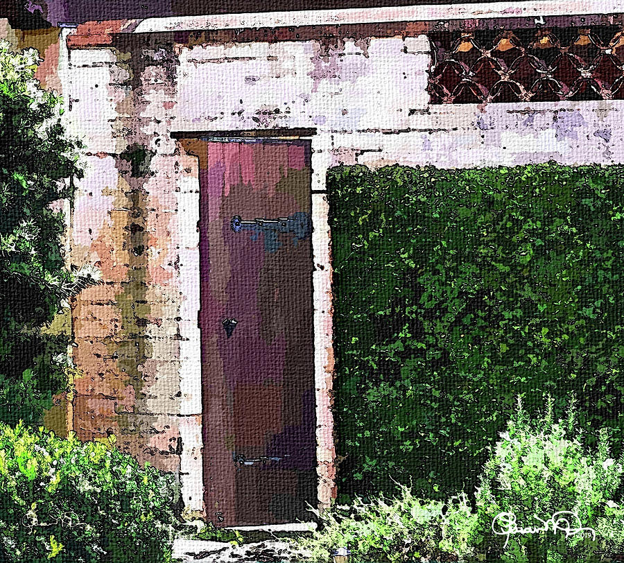 Garden Photograph - The Door 3 by Susan Molnar