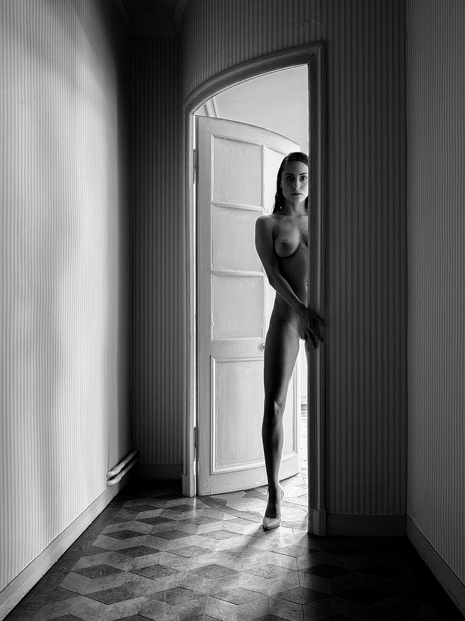 The Door Photograph by Luc Stalmans