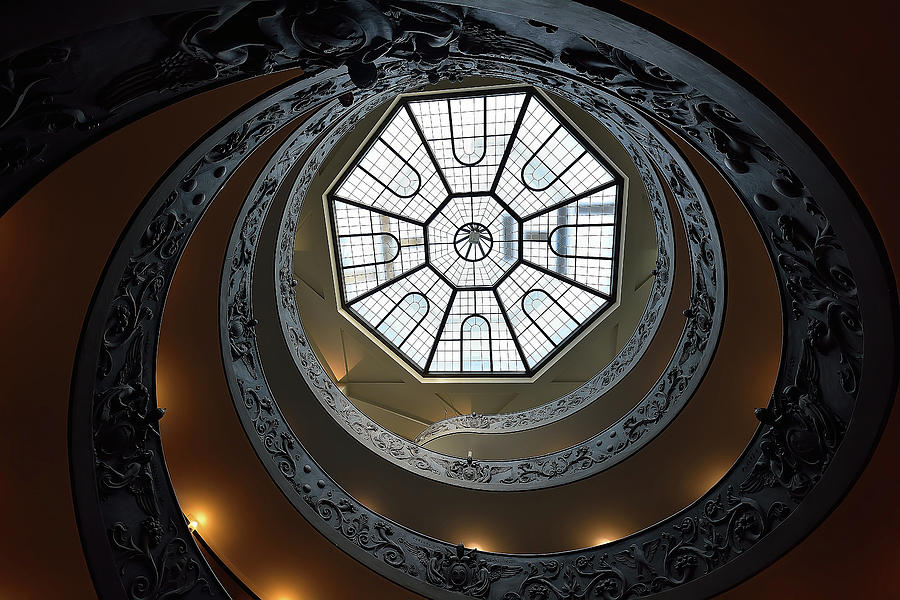 The Double Helix Staircase Photograph by Edoardo Gobattoni