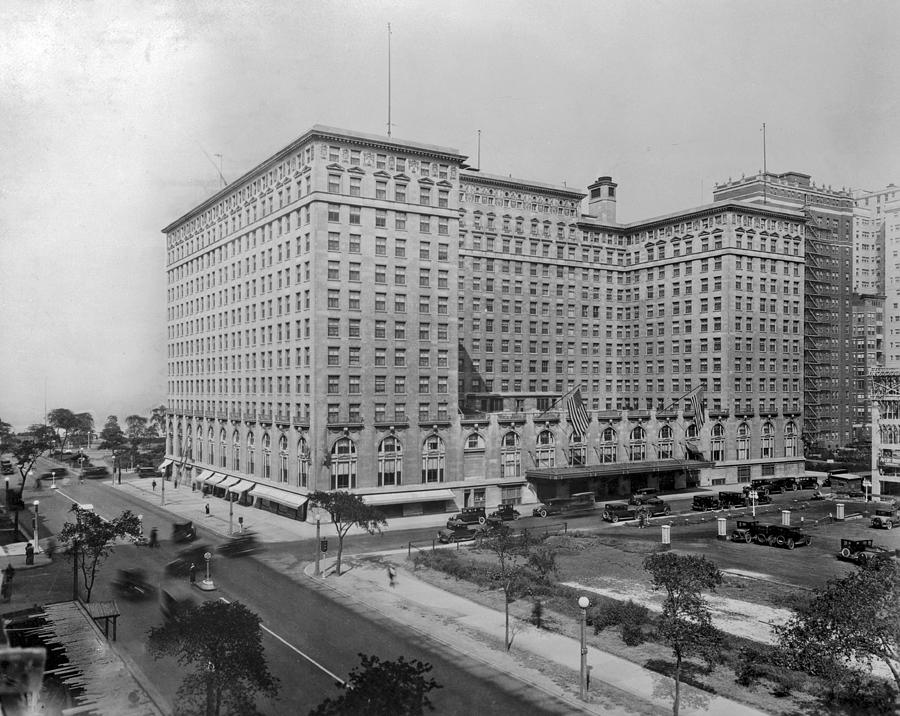 The Drake Hotel Photograph by Chicago History Museum
