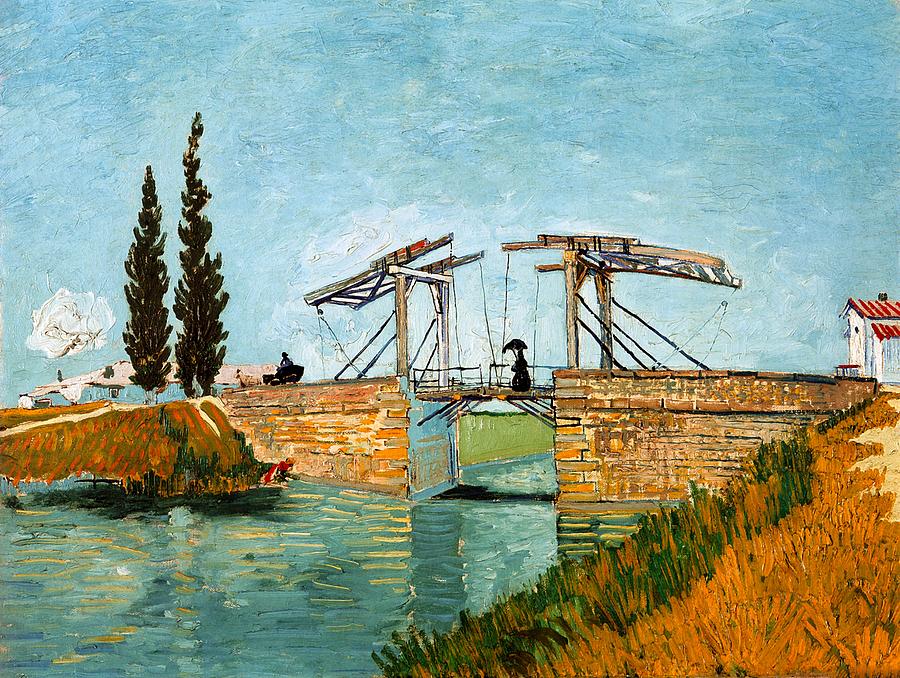 Vincent Van Gogh Painting - The Drawbridge, Arles by Mountain Dreams