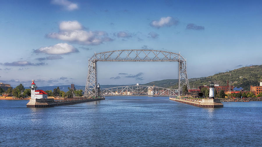 The Duluth Ship Canal Photograph by Susan Rissi Tregoning