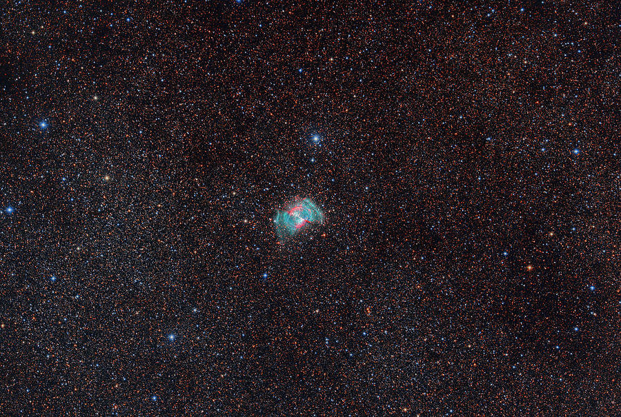 The Dumbbell Nebula, Messier 27 Photograph by Reinhold Wittich