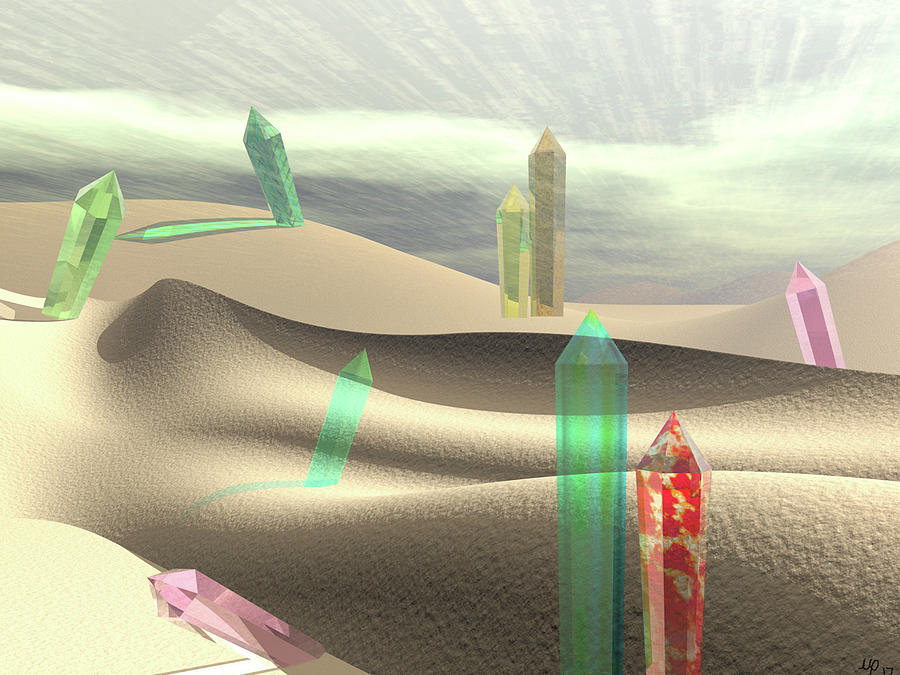 The Dunes Digital Art by Michele Wilson