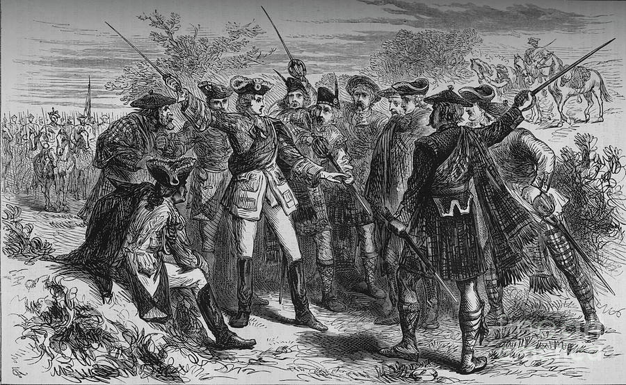 The Earl Of Mars Council Of War Drawing by Print Collector The Earl Of Mars Council Of War Drawing by Print Collector
