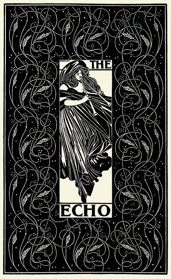 The echo, Chicago, April 15, 1896 Painting by Bradley, Will