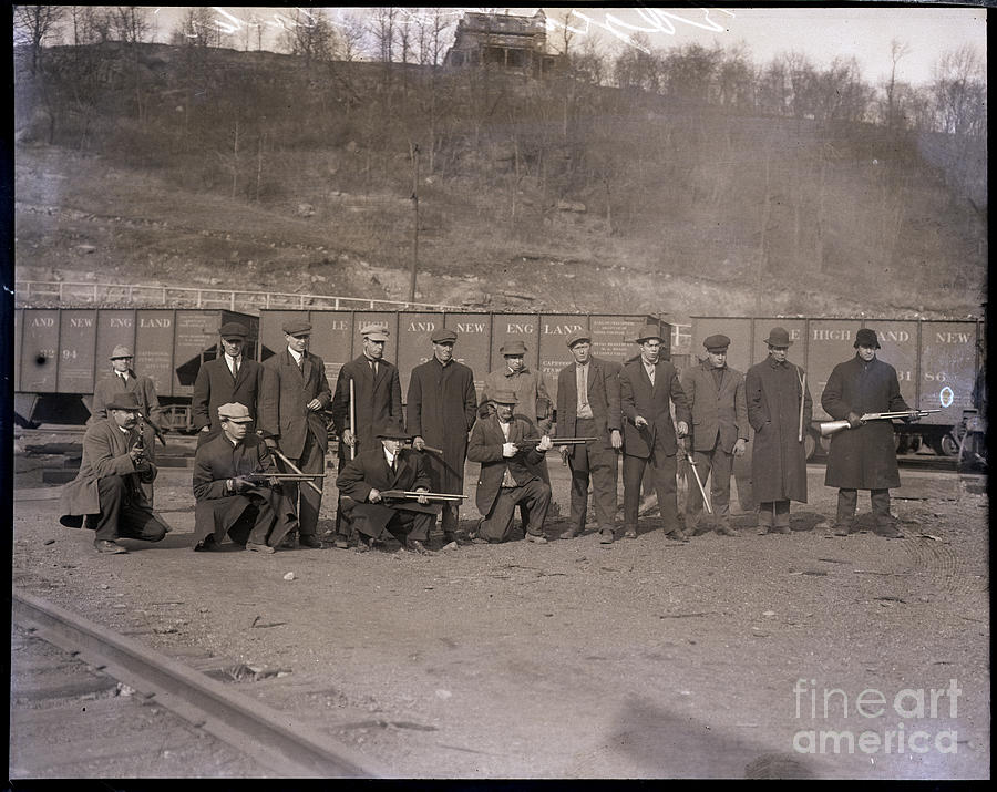 The Edgewood Mine Strike Of 1912 Photograph by Bettmann