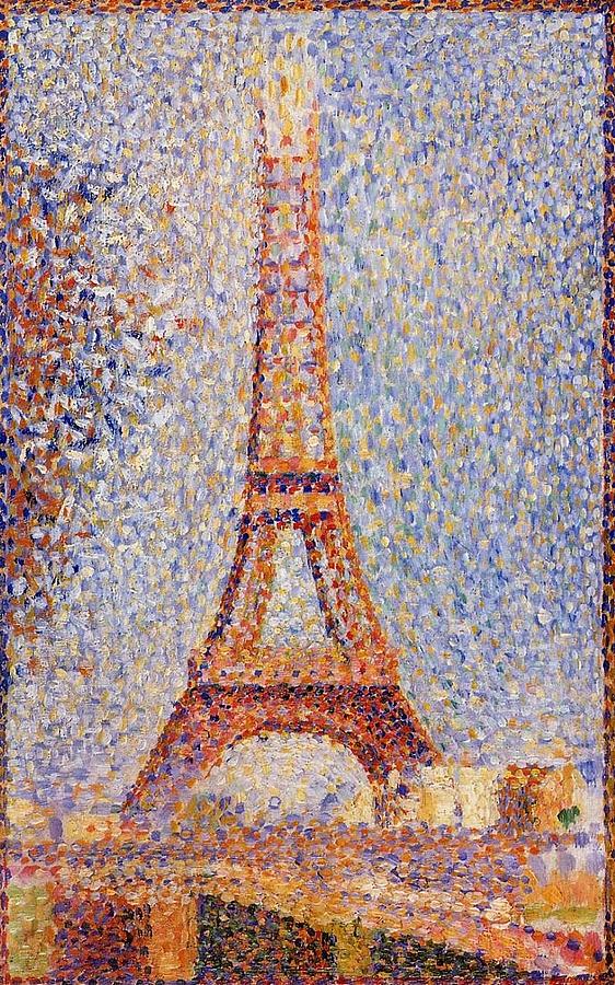 The Eiffel Tower, 1889 Painting
