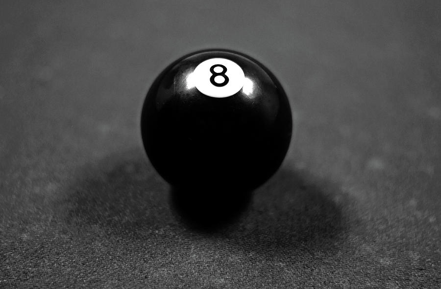 The Eight Ball Photograph by Tikvahs Hope