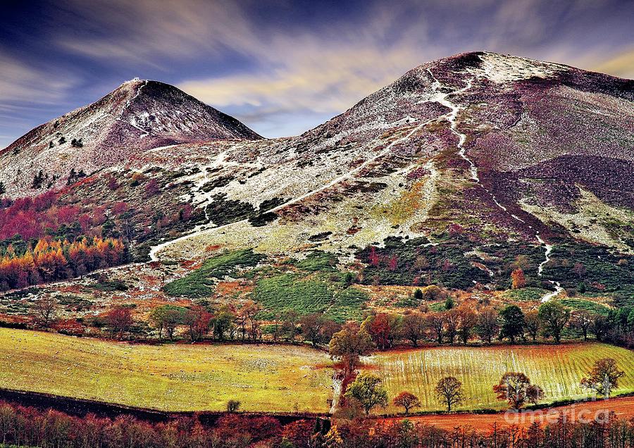 The Eildon Hills, Melrose, Scotland Photograph by Martyn Arnold