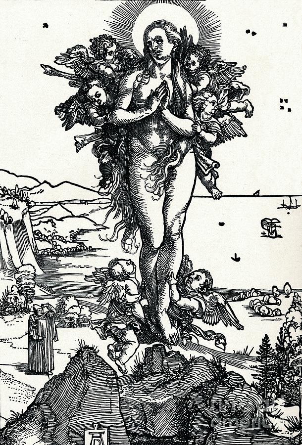The Elevation Of St Mary Magdalene Drawing by Print Collector