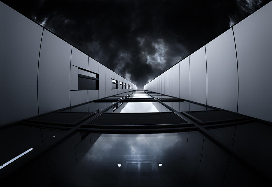 Architecture Photograph - The Elevator by Jeroen Van De Wiel