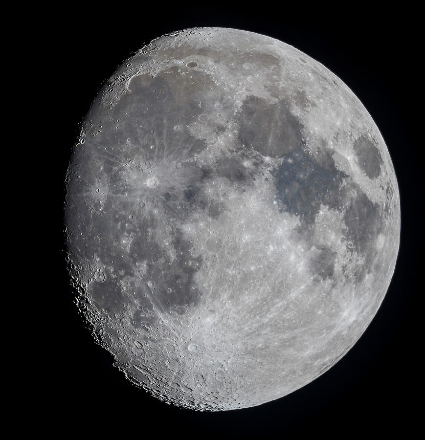 The Eleven Day Old Moon Photograph by Alan Dyer - Fine Art America