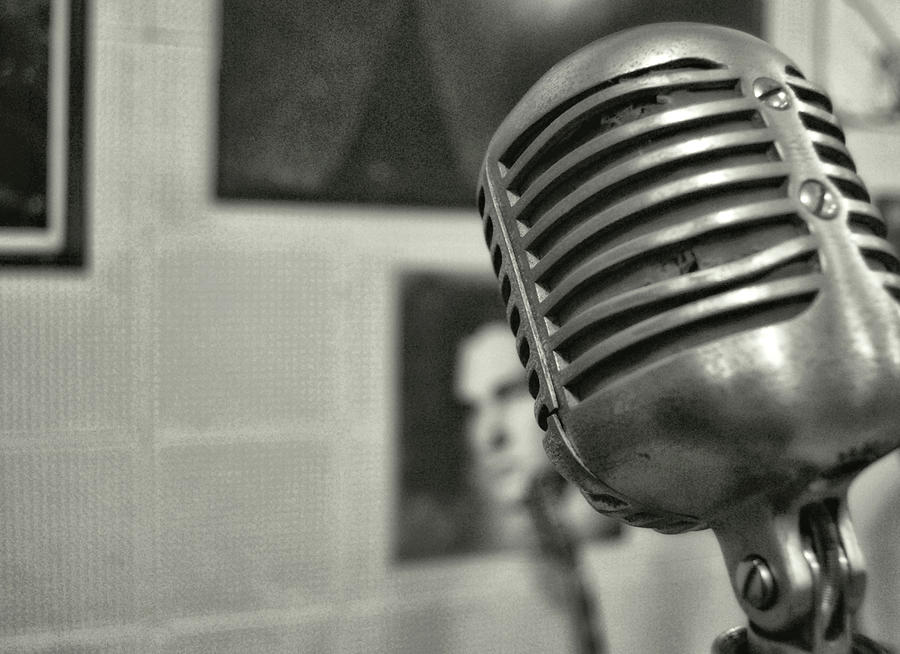 The Elvis Mic Photograph by JAMART Photography