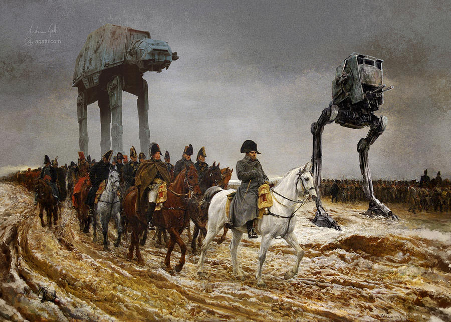 The Empire Retreats Back Digital Art