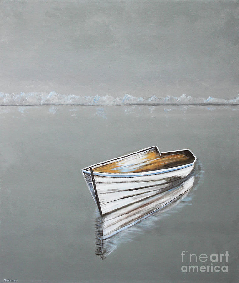The Empty Boat Painting by Patrick Dablow