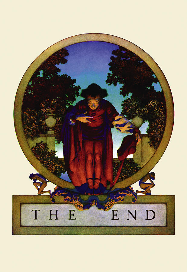 The End Painting by Maxfield Parrish