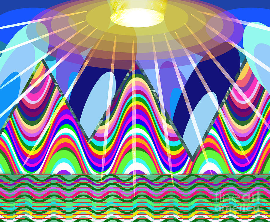 The End Of The Rainbow Digital Art by Diamante Lavendar