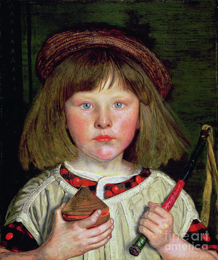 The English Boy, 1860 Photograph by Ford Madox Brown