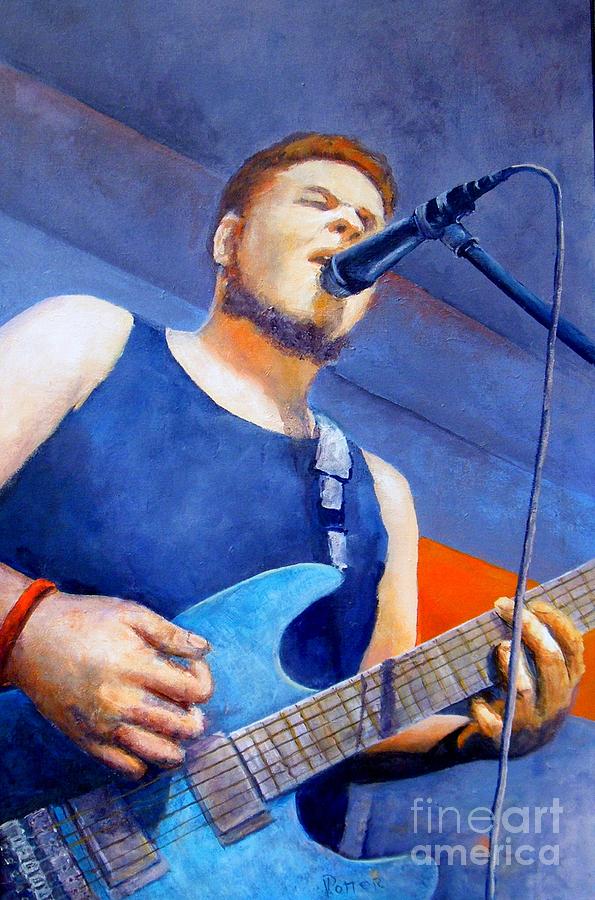 The Entertainer Painting by Virginia Potter