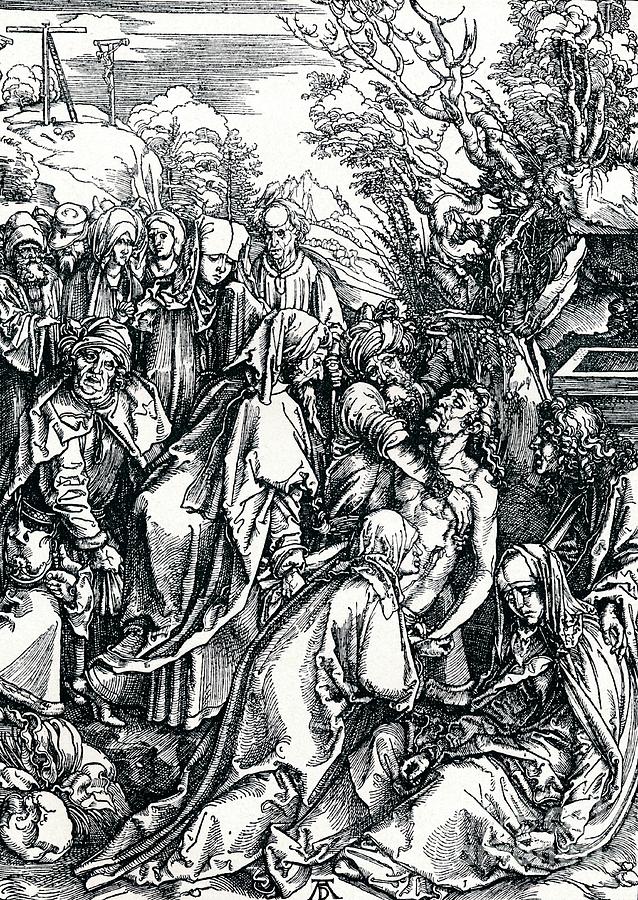 The Entombment, 1498 1906. Artist Drawing by Print Collector